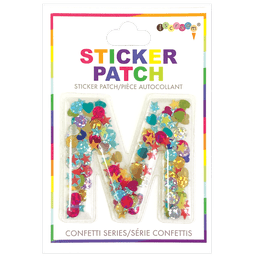 Initial Confetti Sticker Patch - Twinkle Twinkle Little One