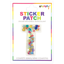 Initial Confetti Sticker Patch - Twinkle Twinkle Little One