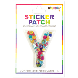 Initial Confetti Sticker Patch - Twinkle Twinkle Little One