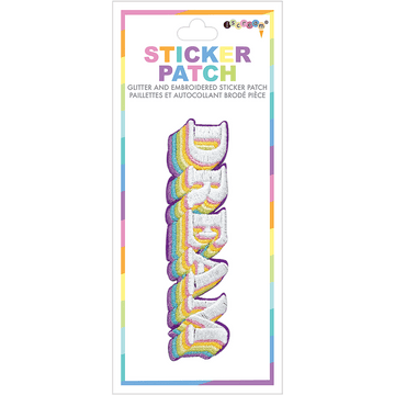 Dream Embroidered Sticker Patch - Twinkle Twinkle Little One