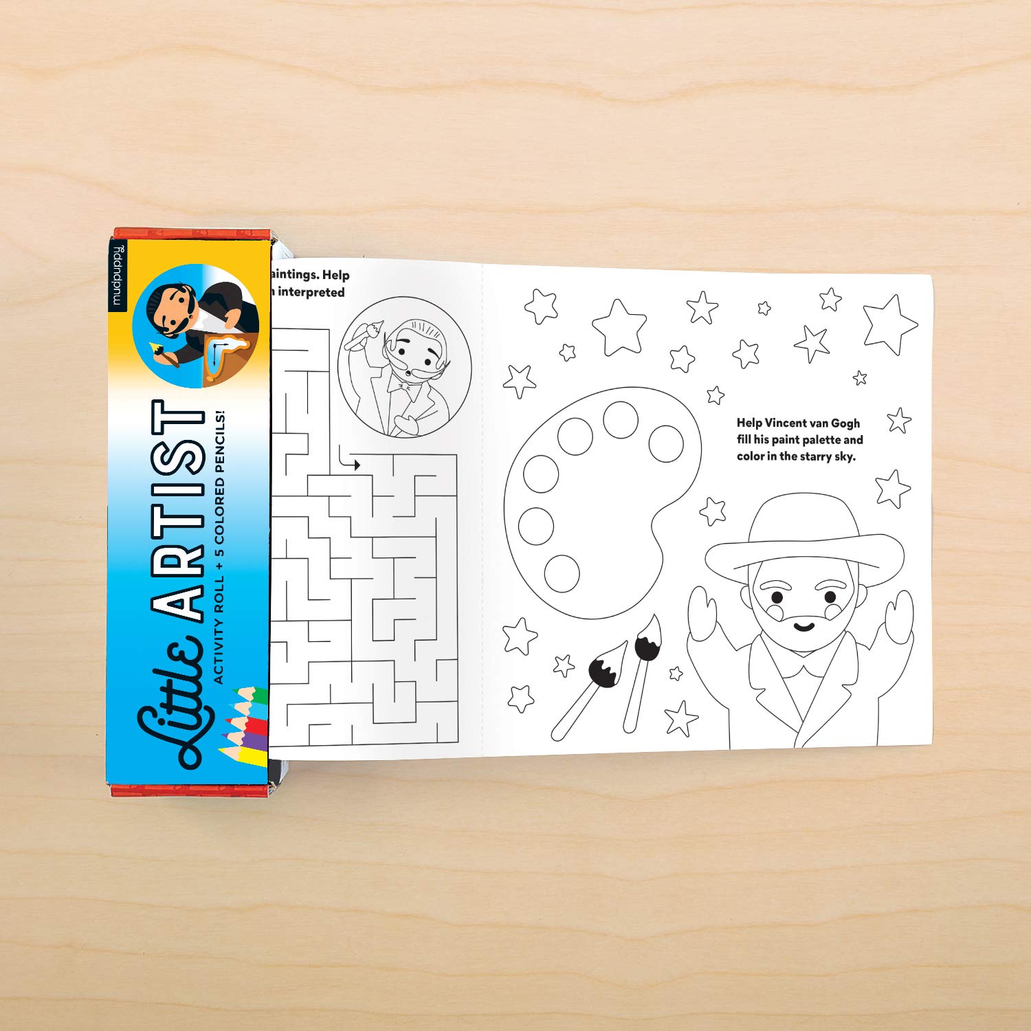 Little Artist Activity Roll - Twinkle Twinkle Little One