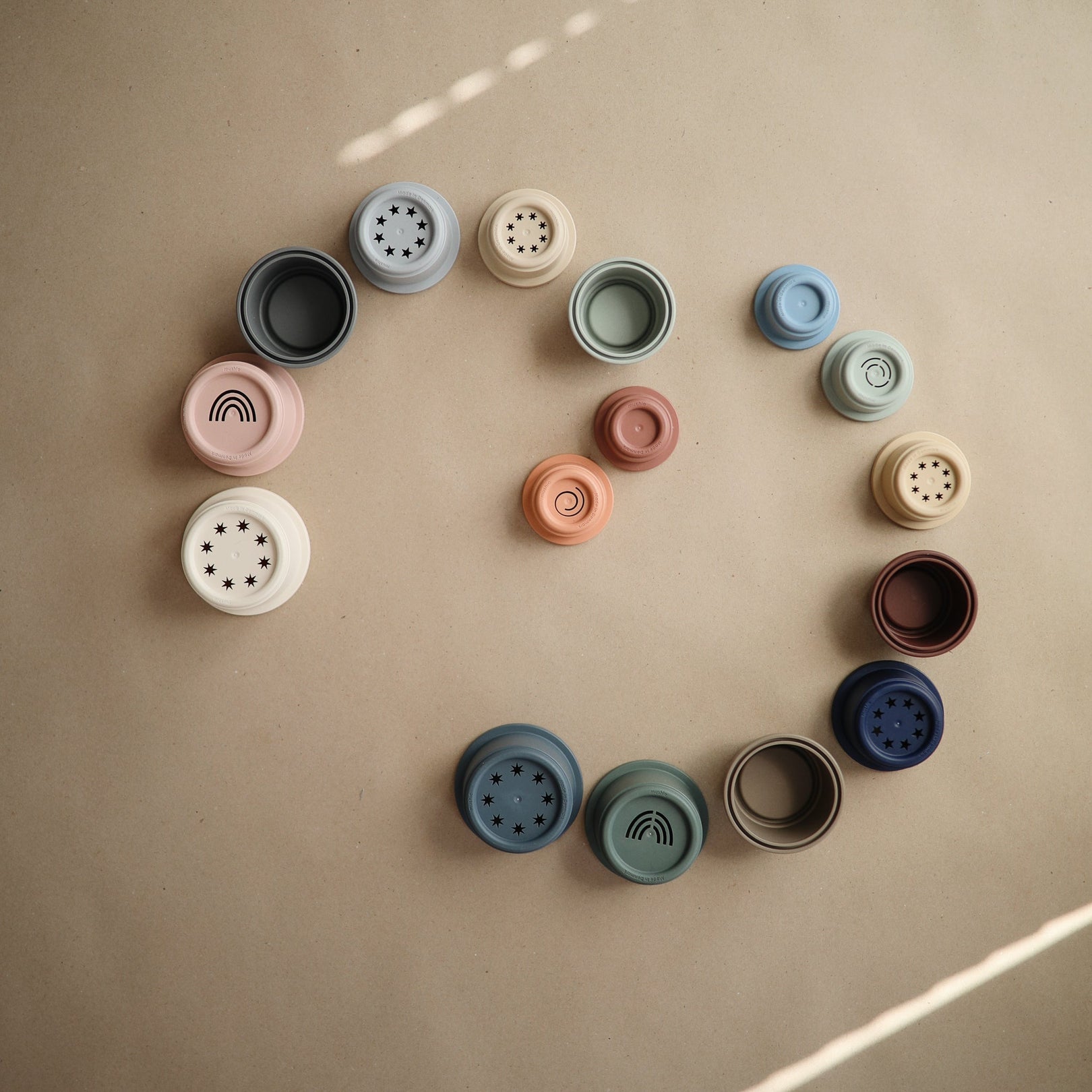 Stacking Cups Toy - Forest - Twinkle Twinkle Little One