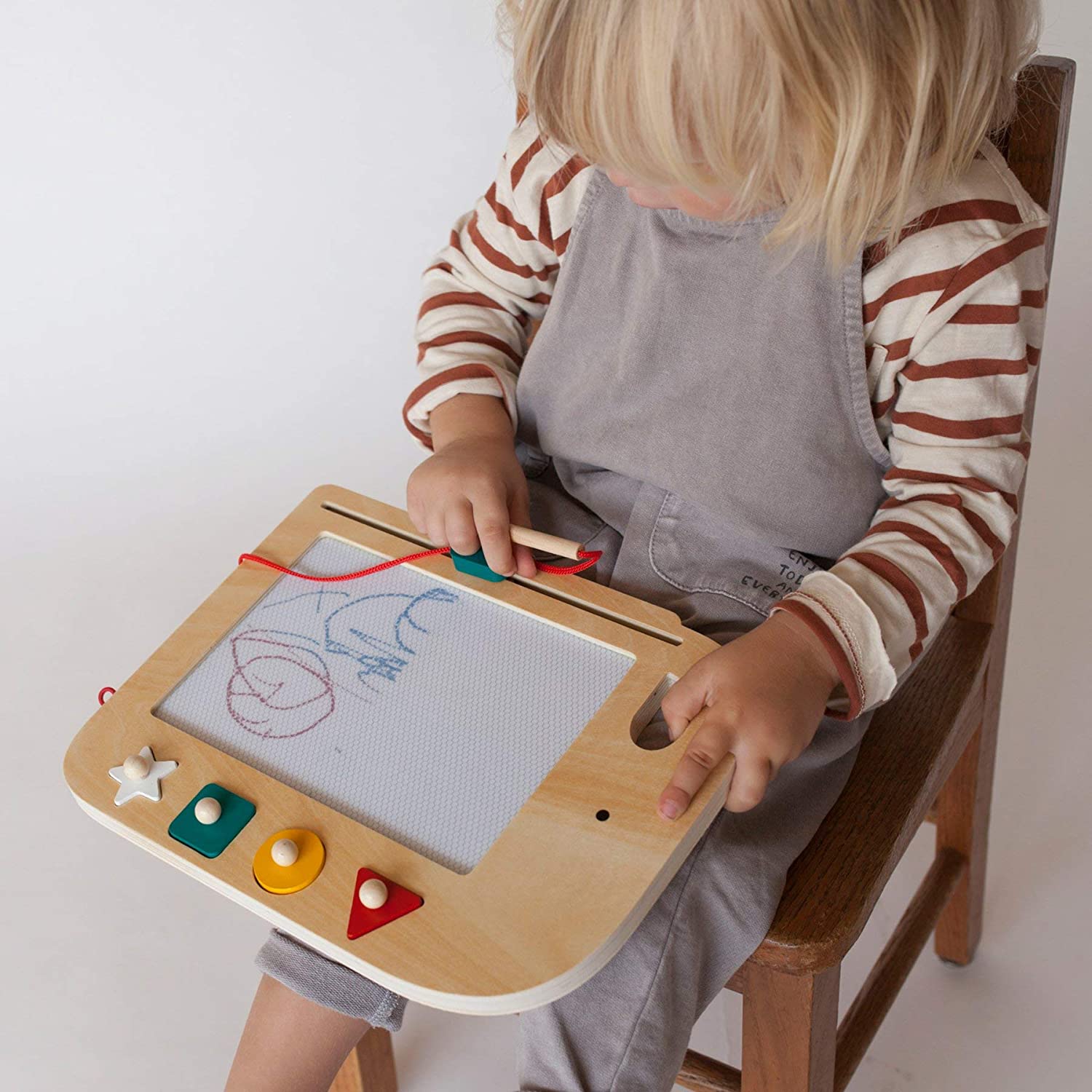 Wooden Elephant Magic Drawing Board - Twinkle Twinkle Little One