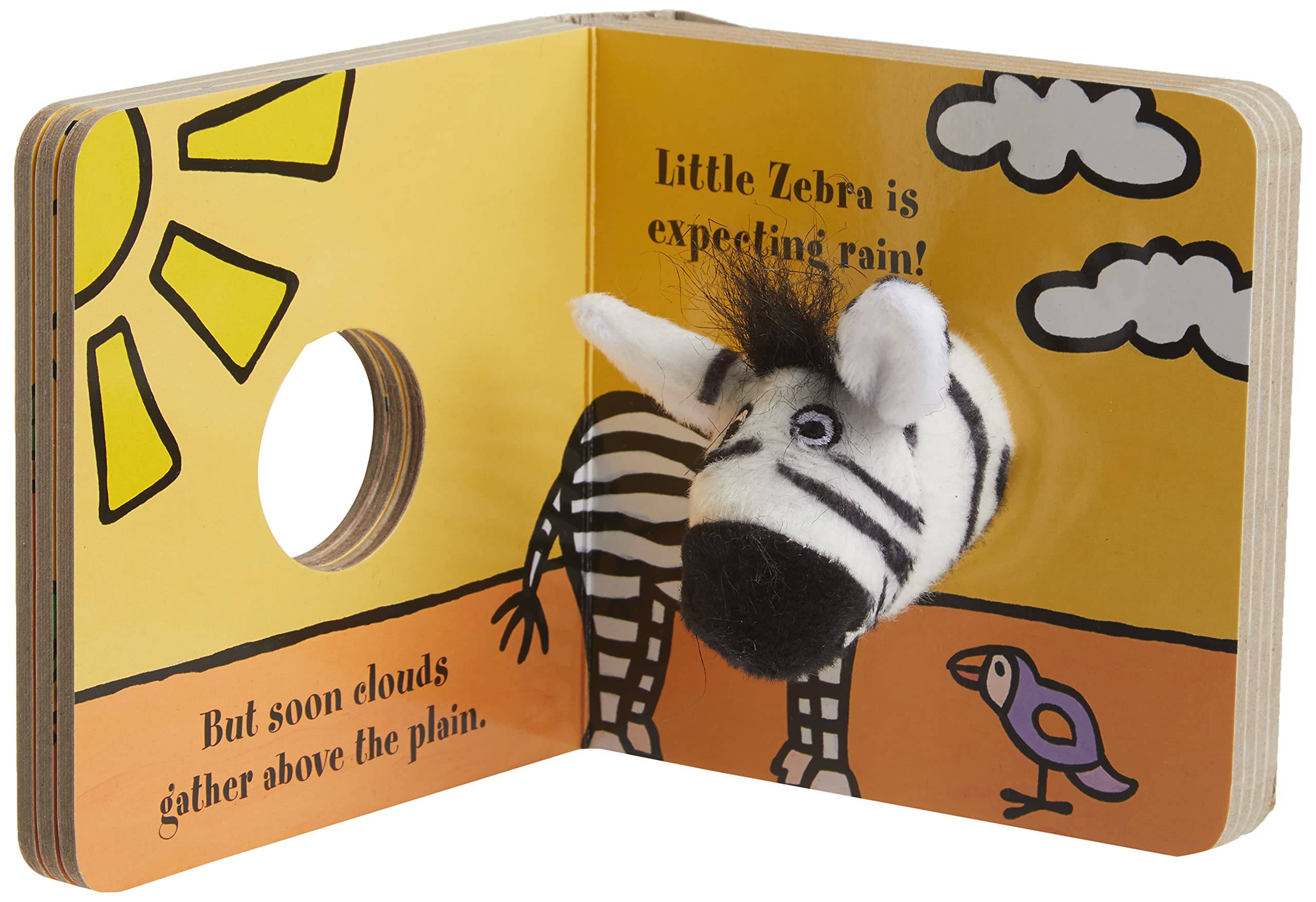Little Zebra Finger Puppet Book - Twinkle Twinkle Little One
