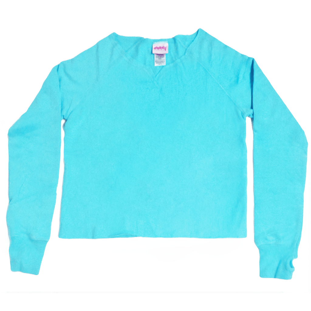 Turquoise sweatshirt online