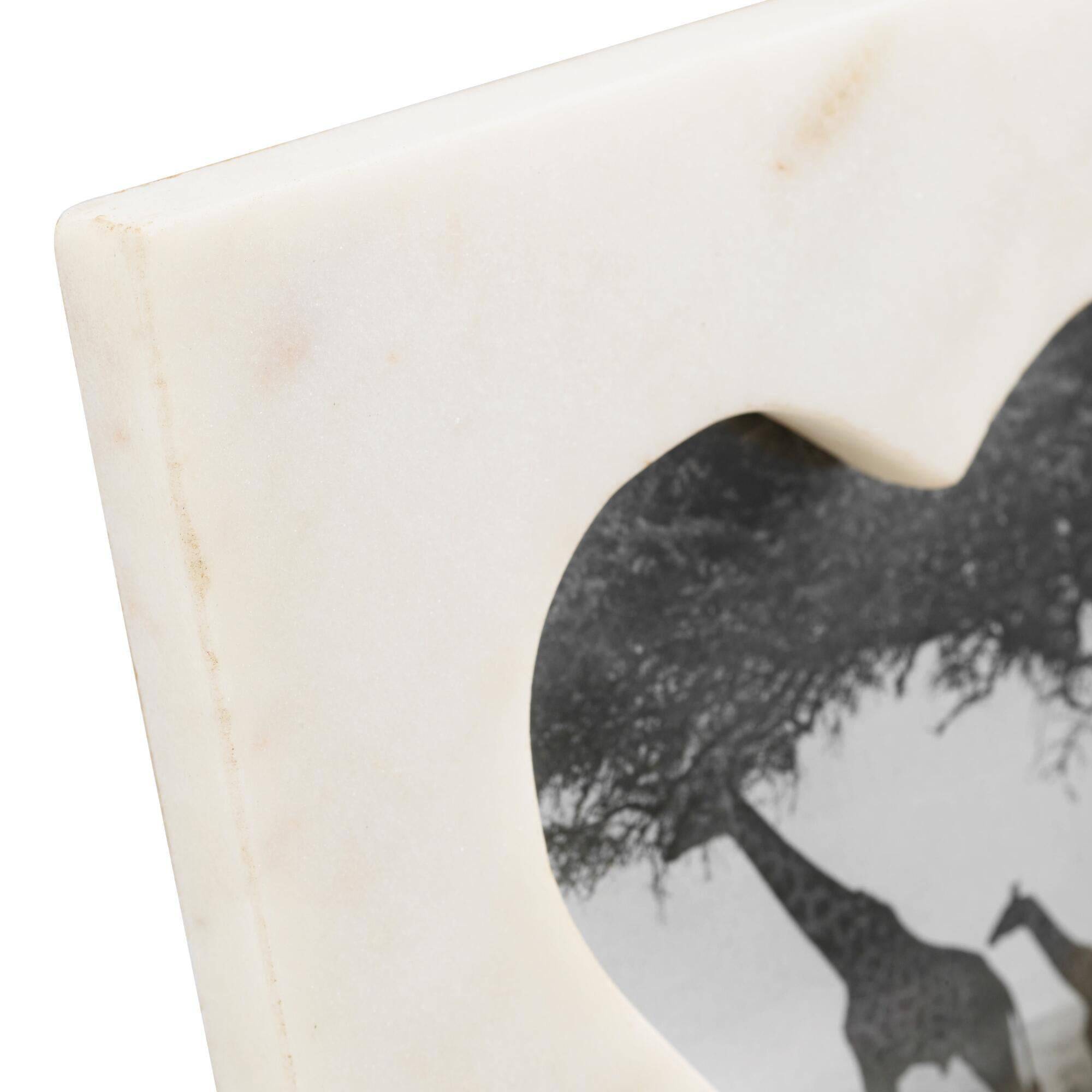 4x4 Marble Heart Frame - Twinkle Twinkle Little One