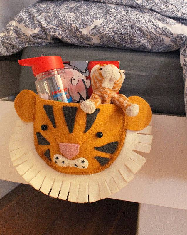 Mask Head Bedtime Pouch - Tiger - Twinkle Twinkle Little One