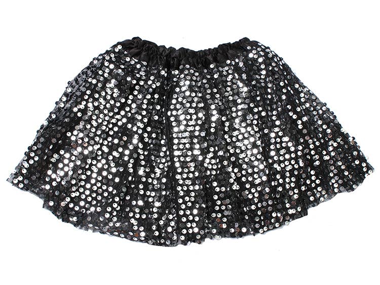 Silver & Black Sequin Tutu - Twinkle Twinkle Little One