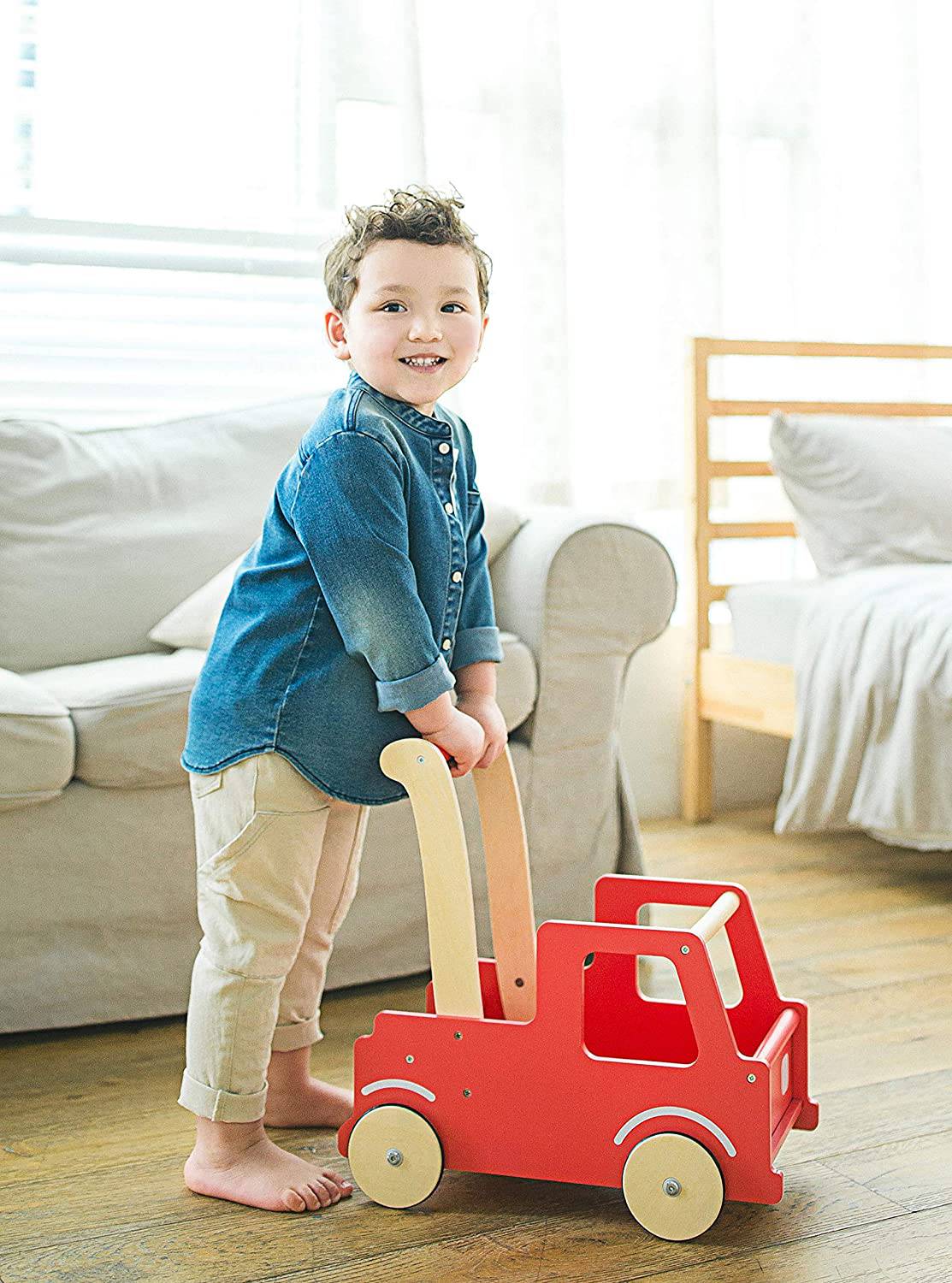 Firetruck Stroller (Pram) - Red - Twinkle Twinkle Little One