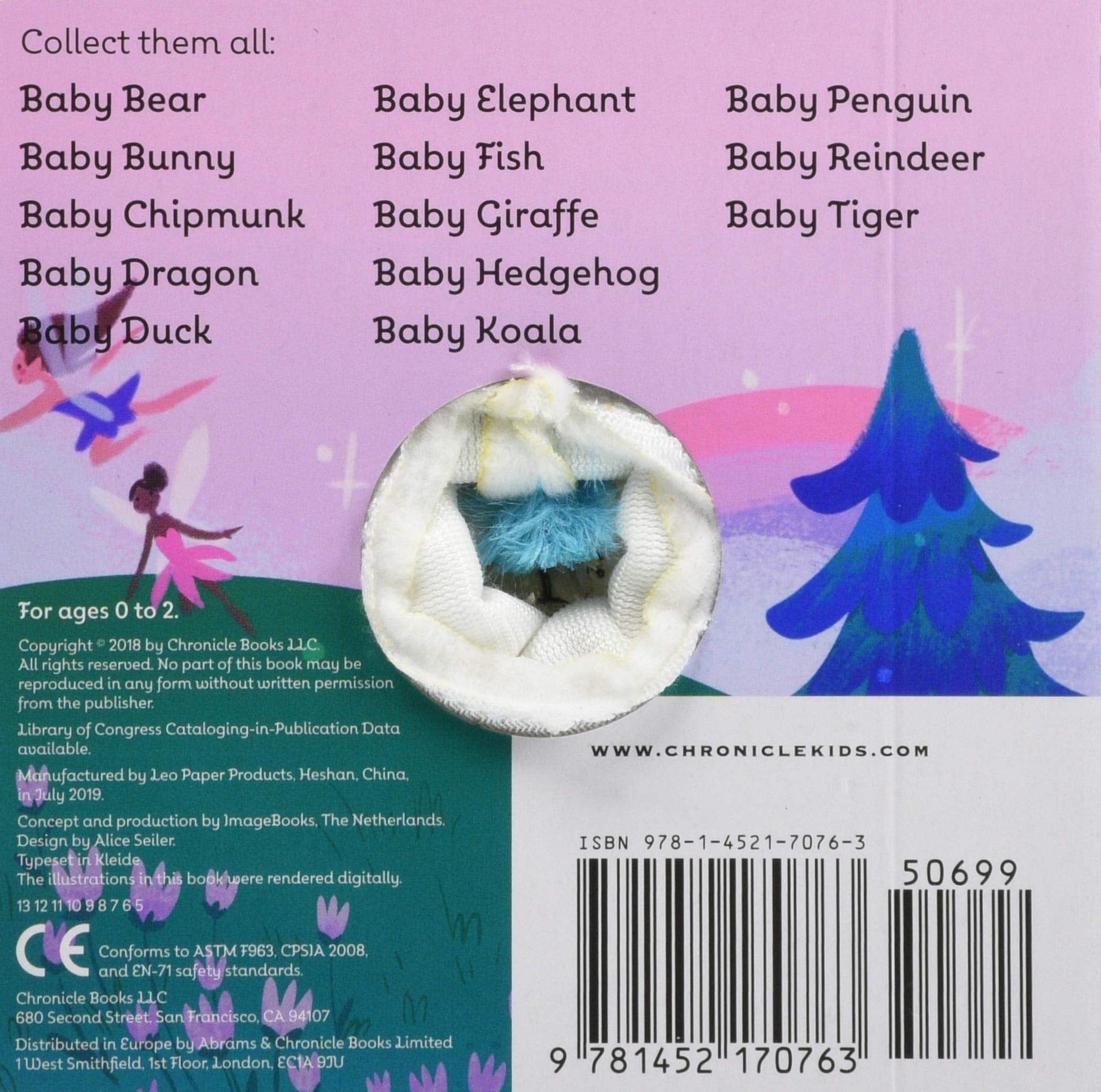 Baby Unicorn Finger Puppet Book - Twinkle Twinkle Little One
