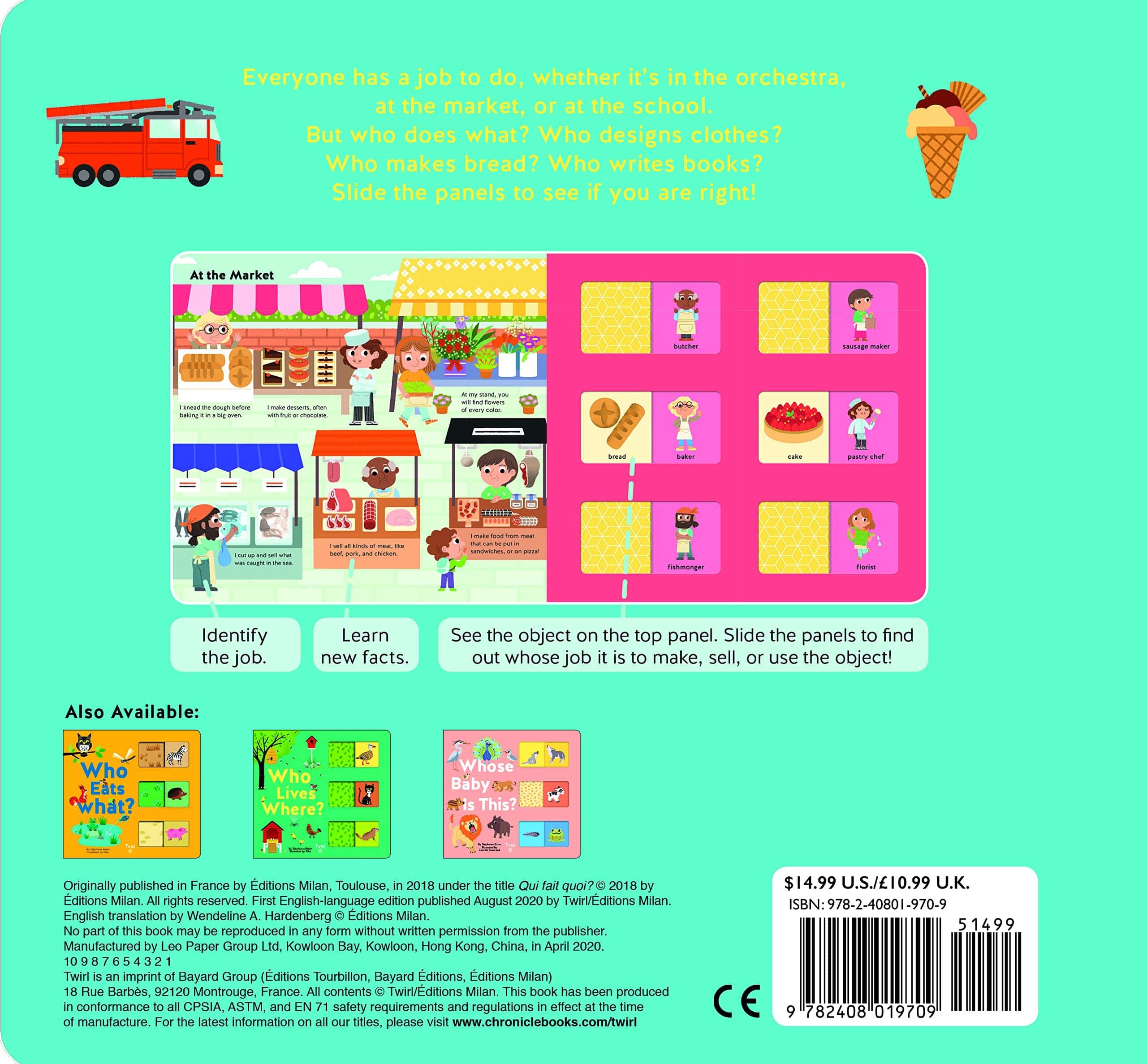 Who Does What?: A Slide-and-Learn Book - Twinkle Twinkle Little One