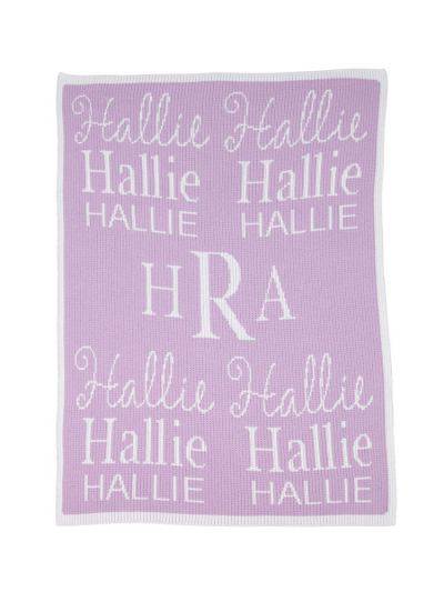All About Me Monogram Stroller Blanket - Twinkle Twinkle Little One