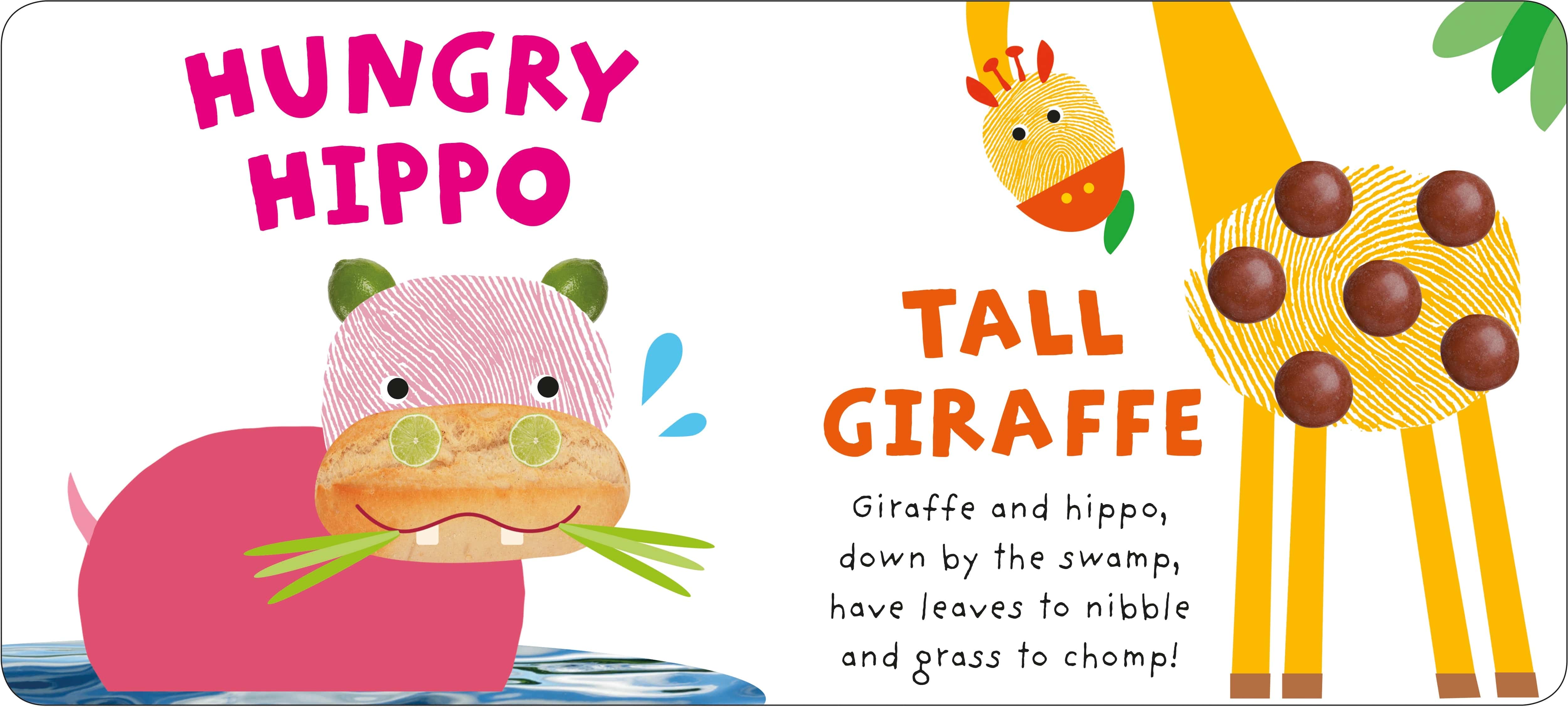 Alphaprints: Hungry Hippo and Other Safari Animals - Twinkle Twinkle Little One