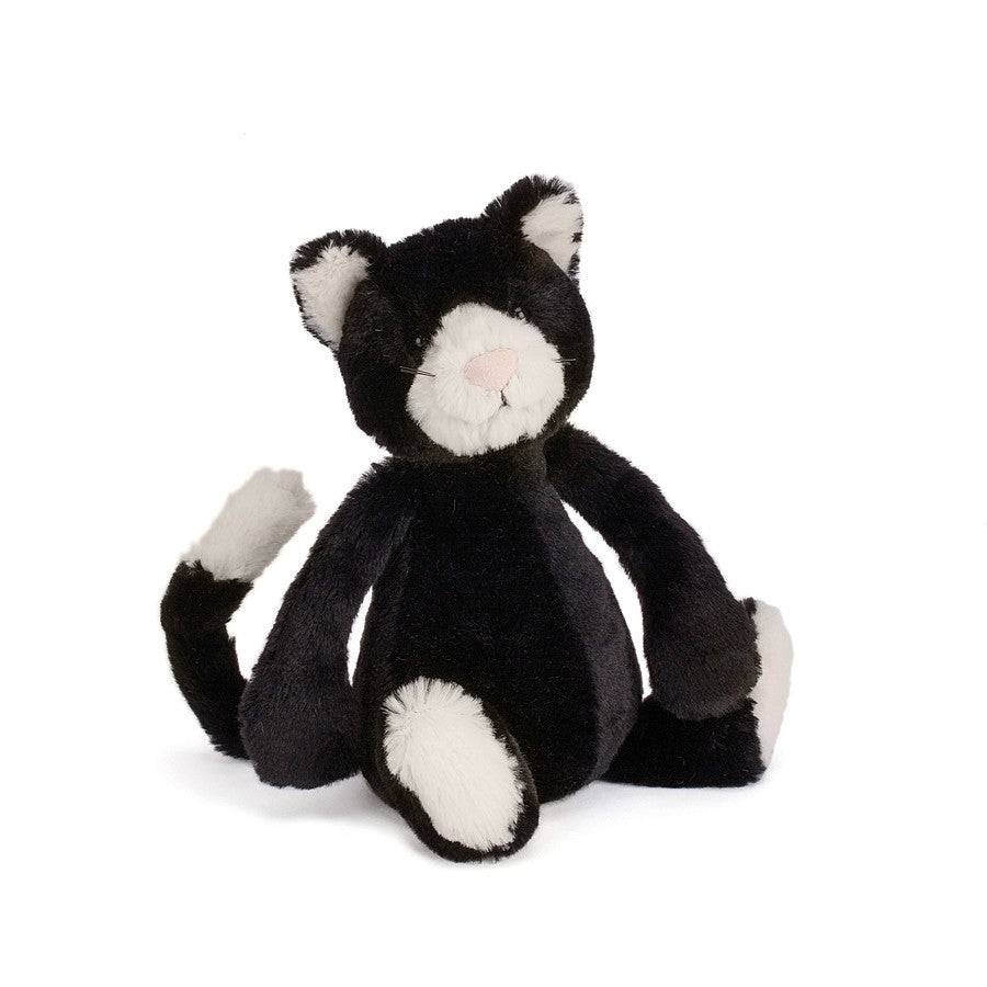 Medium Bashful Black & White Cat - Twinkle Twinkle Little One