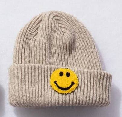 Beige Smile Beanie - Twinkle Twinkle Little One