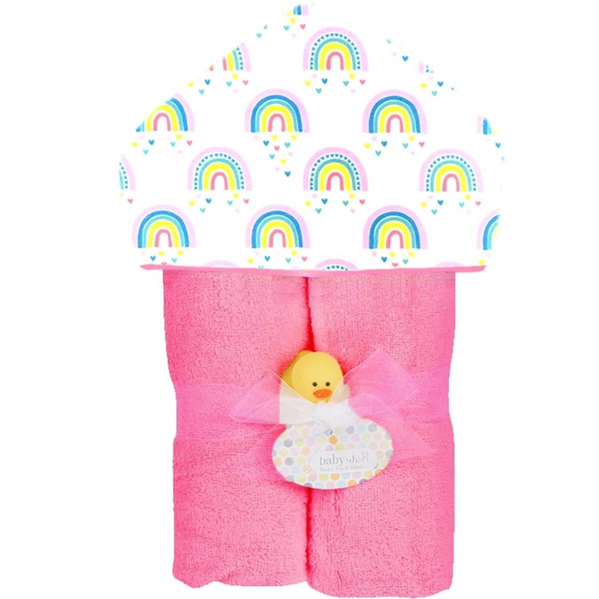 Chasing Rainbows Plush Deluxe Hooded Towel - Twinkle Twinkle Little One