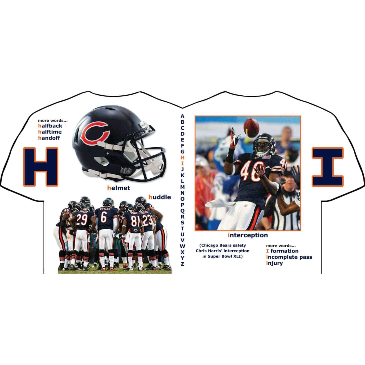 Chicago Bears ABC Board Book - Twinkle Twinkle Little One