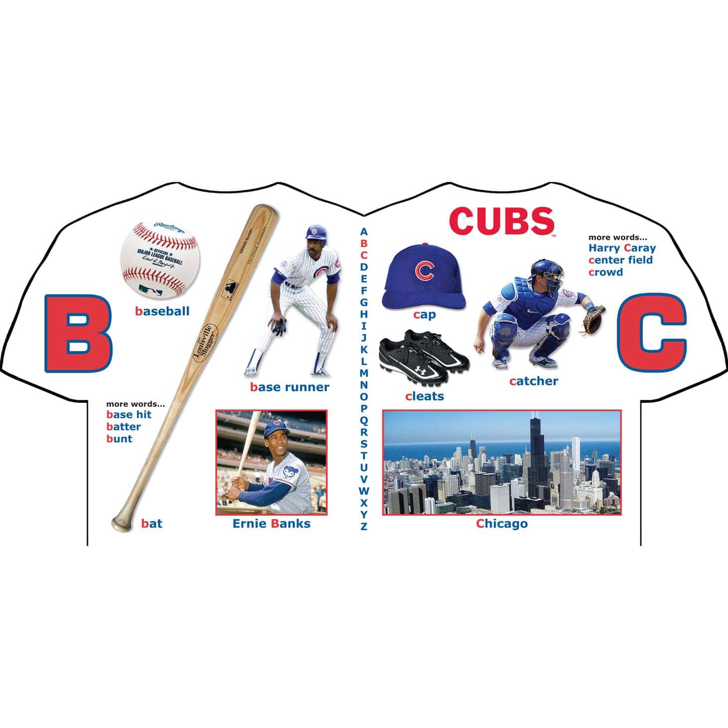 Chicago Cubs ABC Board Book - Twinkle Twinkle Little One