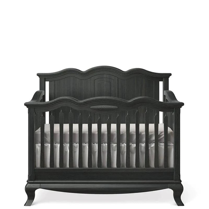 Cleopatra 4-1 Conversion Crib / Solid Back - Twinkle Twinkle Little One