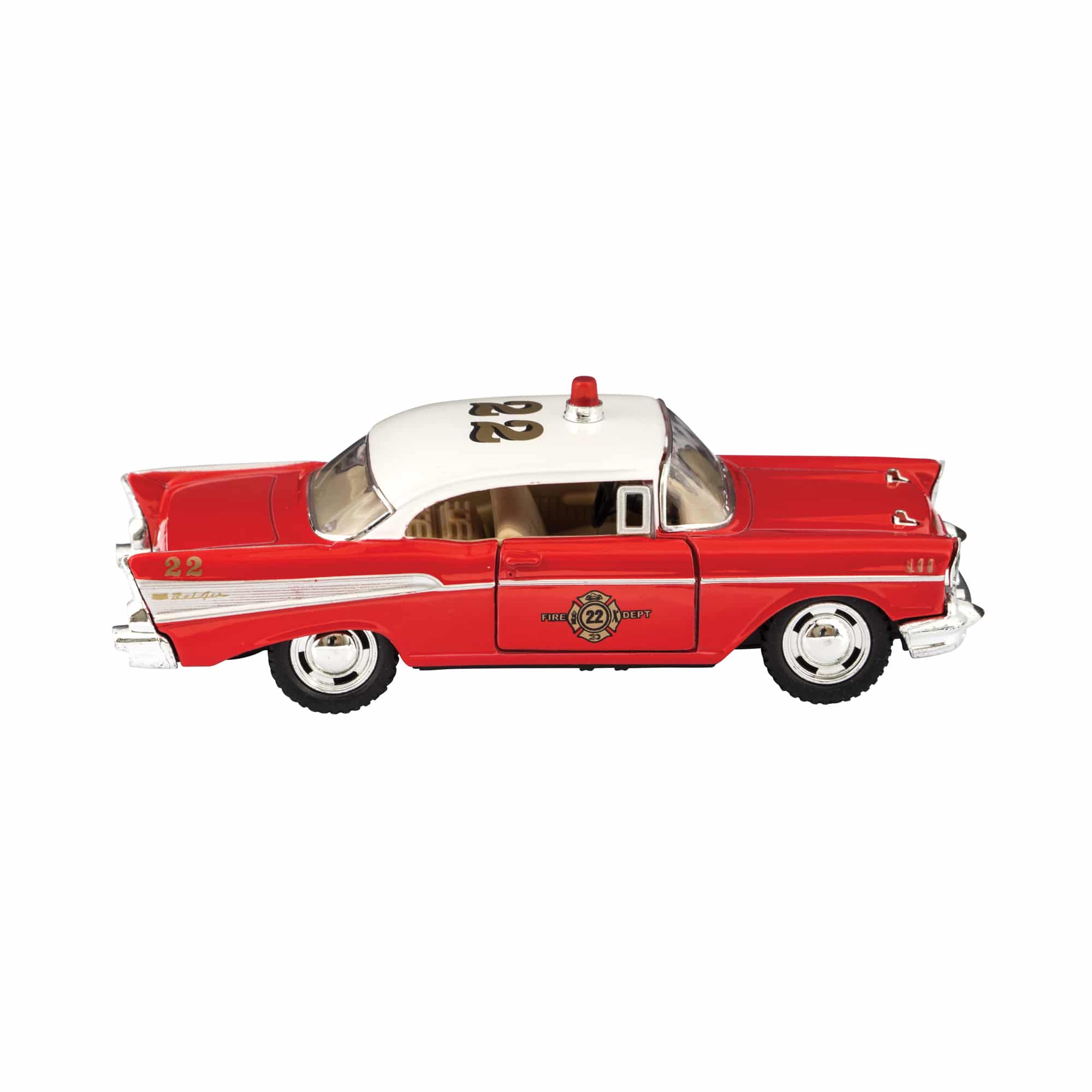 Fire & Police Chevrolet Bel Air Diecast Car - Twinkle Twinkle Little One