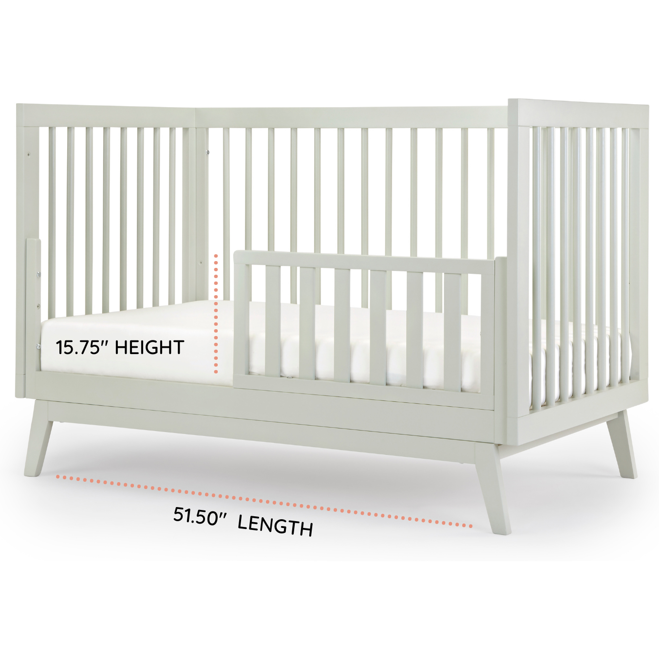 Dadada 3-in-1 Toddler Bed Rail for Soho / Austin / Kenton / Boston Cribs - Twinkle Twinkle Little One