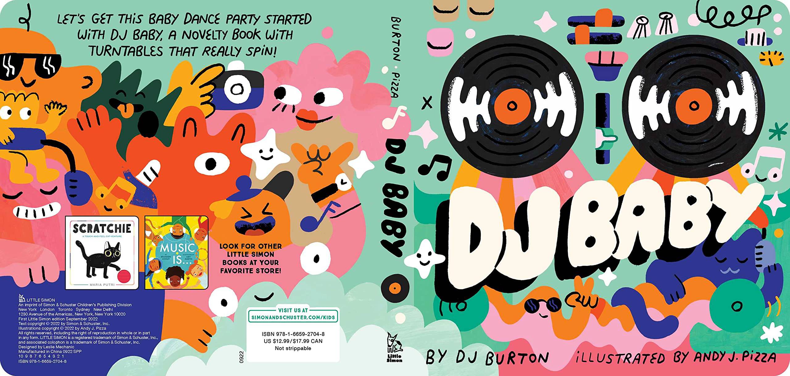 DJ Baby Board Book - Twinkle Twinkle Little One