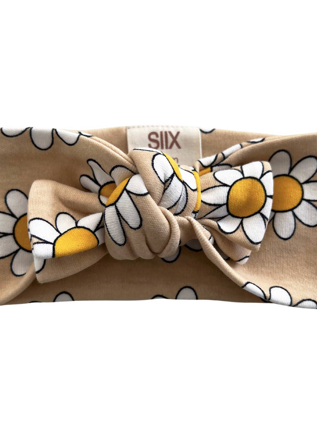 Daisy Pop Biscotti Organic Bow Headband - Twinkle Twinkle Little One