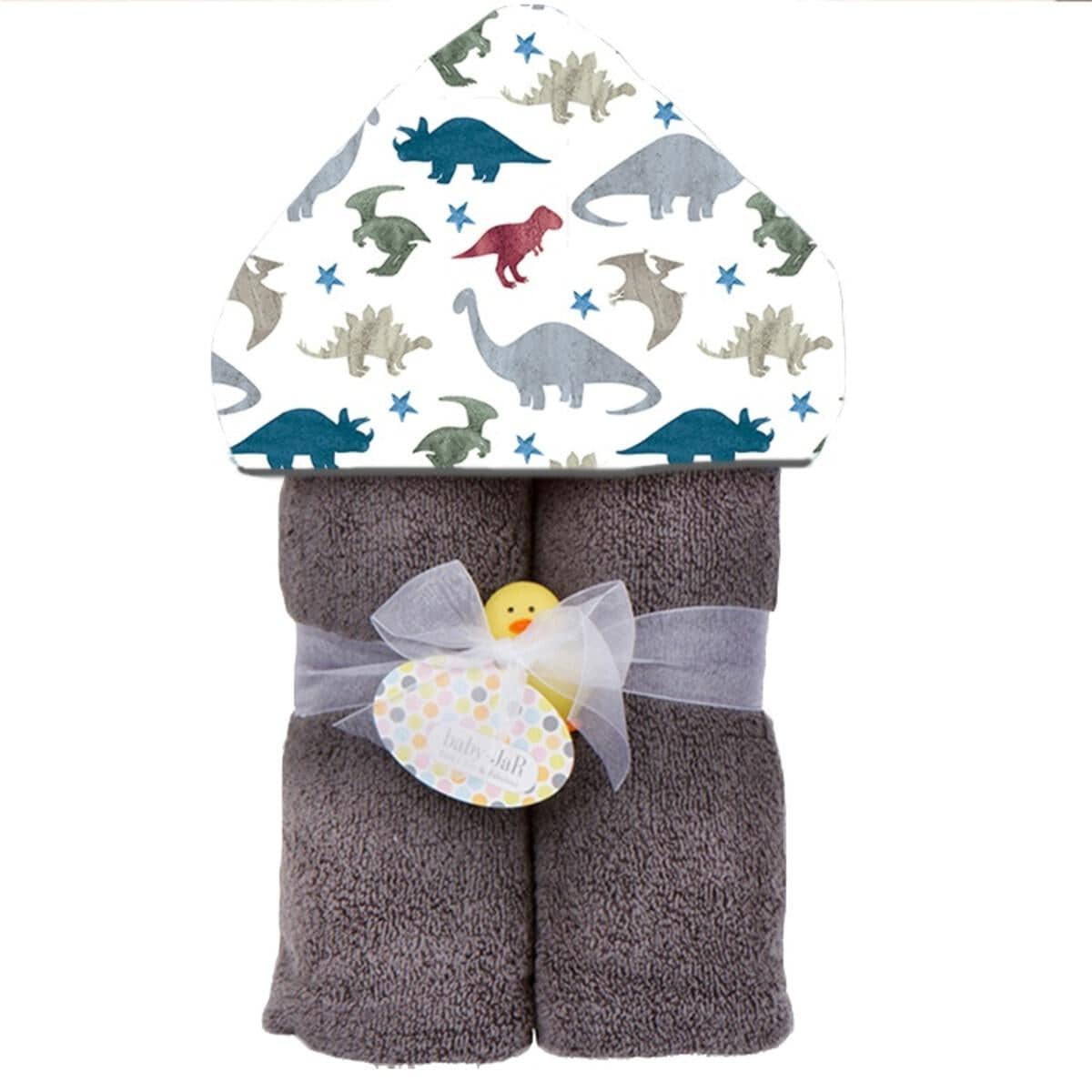Dino Plush Deluxe Hooded Towel - Twinkle Twinkle Little One