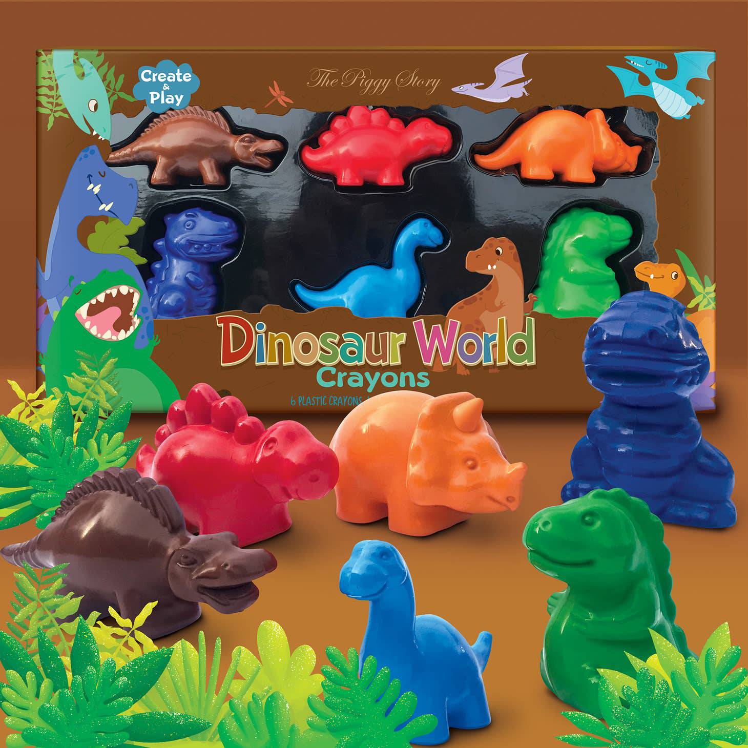 Dinosaur World Crayons of Fun - Twinkle Twinkle Little One
