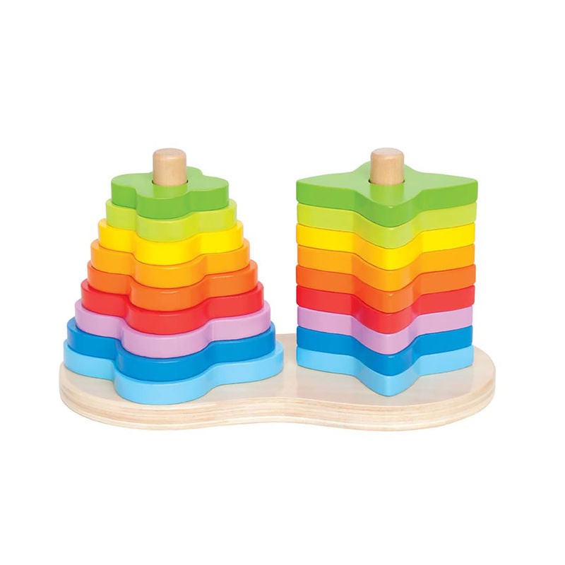 Double Rainbow Stacker - Twinkle Twinkle Little One