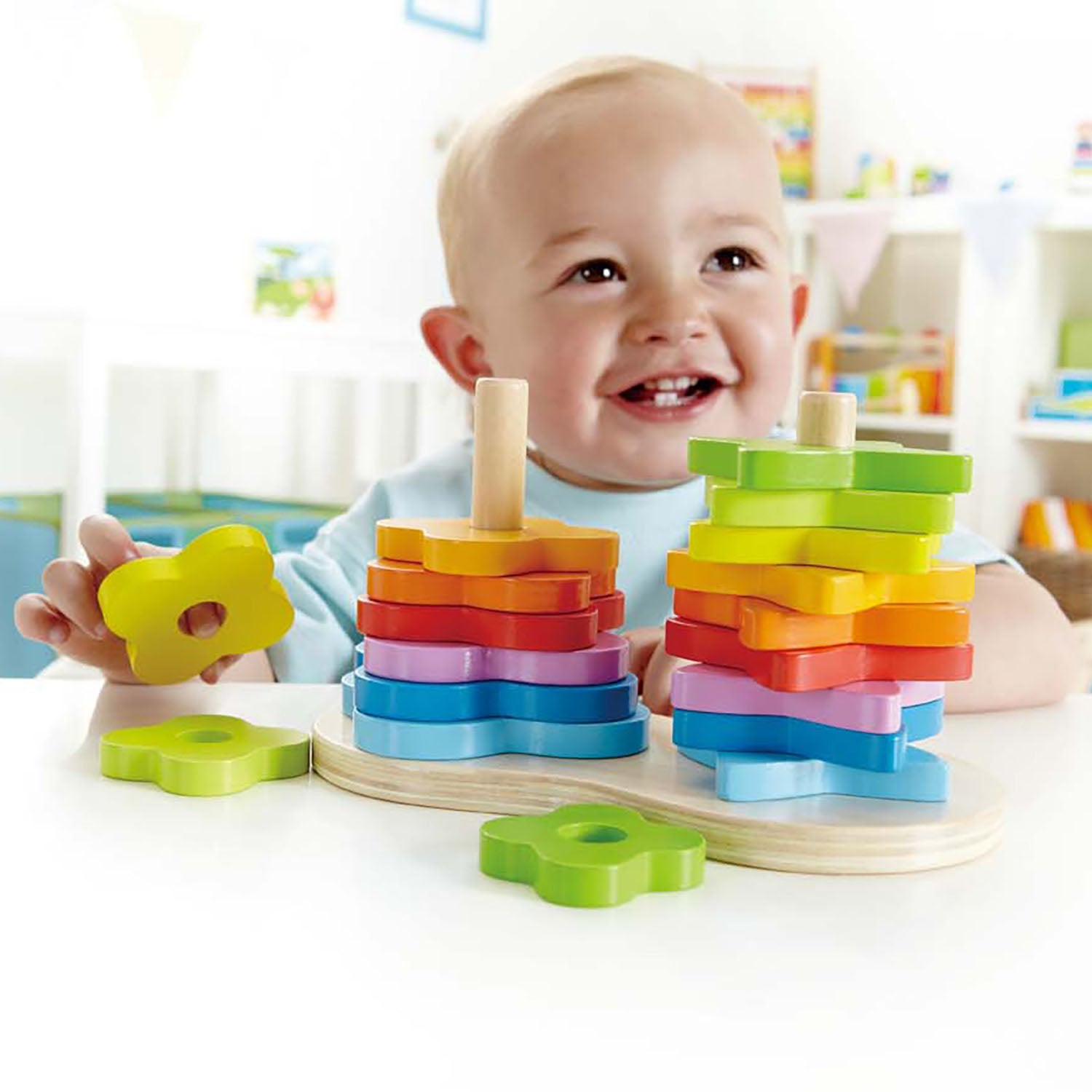 Double Rainbow Stacker - Twinkle Twinkle Little One