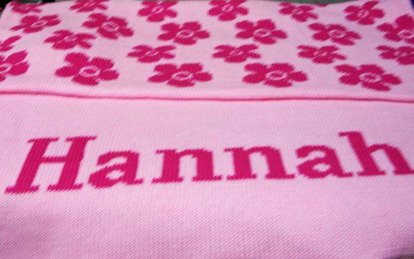 Flowers Double Cotton Knit Blanket - Twinkle Twinkle Little One