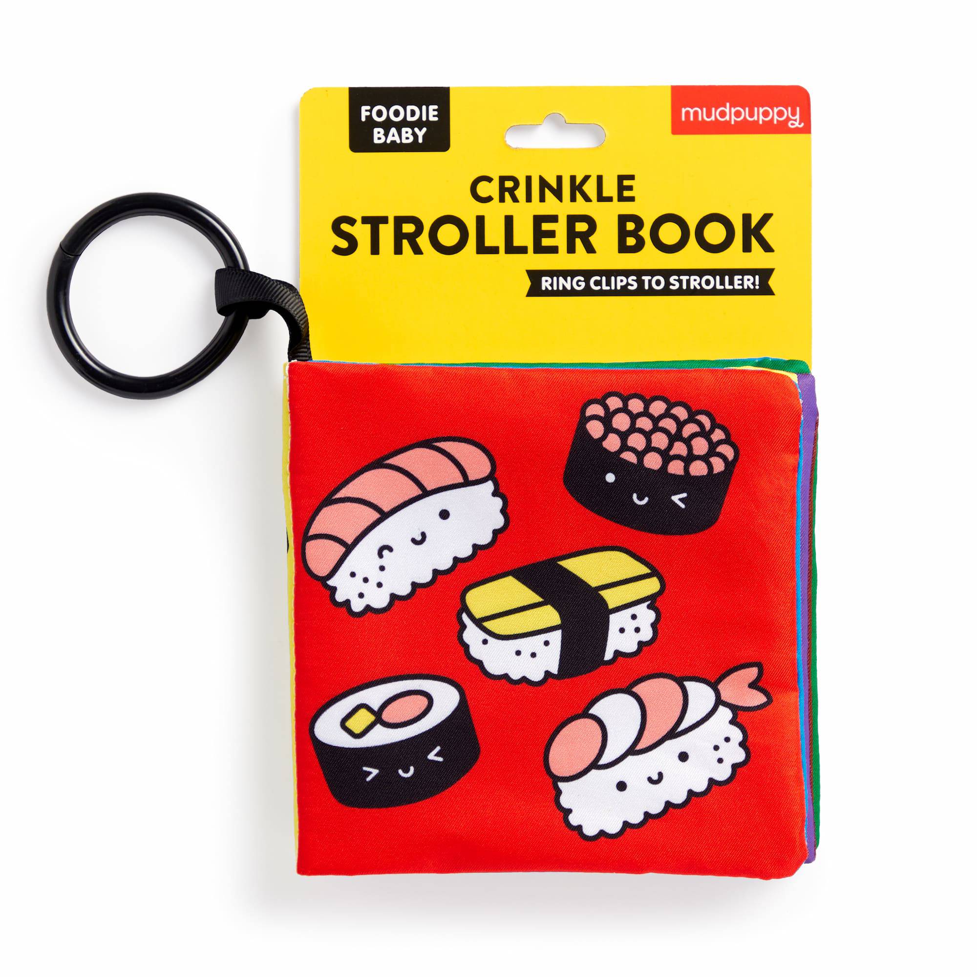 Foodie Baby Crinkle Fabric Stroller Book - Twinkle Twinkle Little One