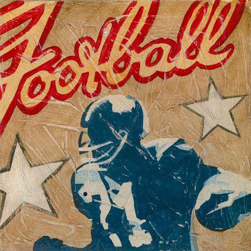 Football Star - Canvas Reproduction