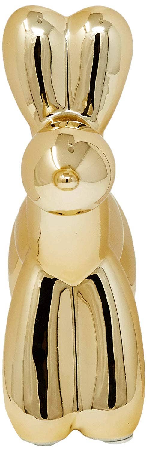 Gold Balloon Dog Bank - 12" - Twinkle Twinkle Little One