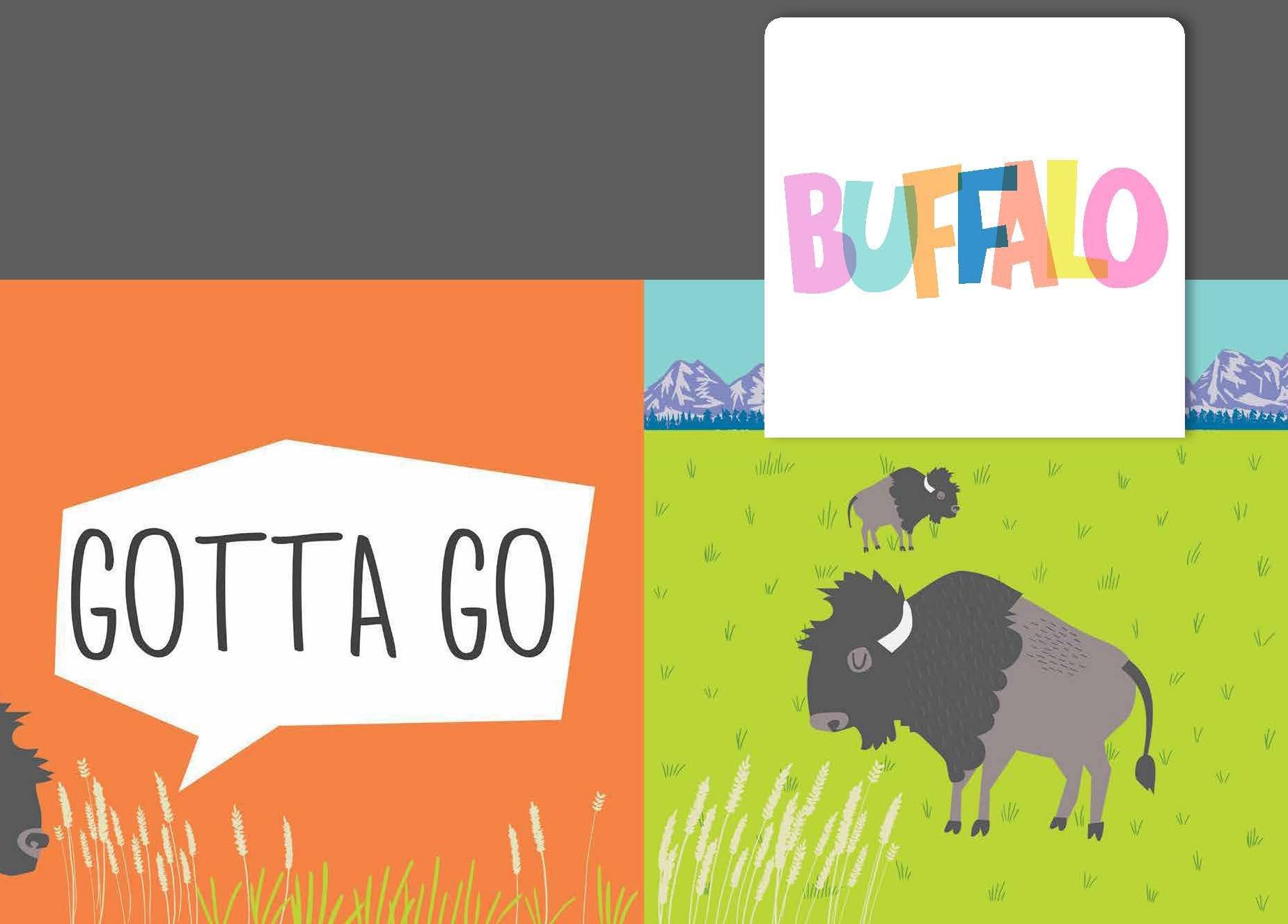 Gotta Go, Buffalo: A Silly Book of Fun Goodbyes - Twinkle Twinkle Little One