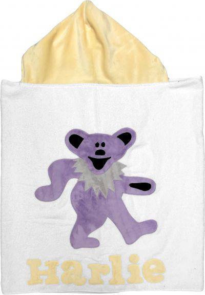 Grateful Bear Hooded Towel - Twinkle Twinkle Little One