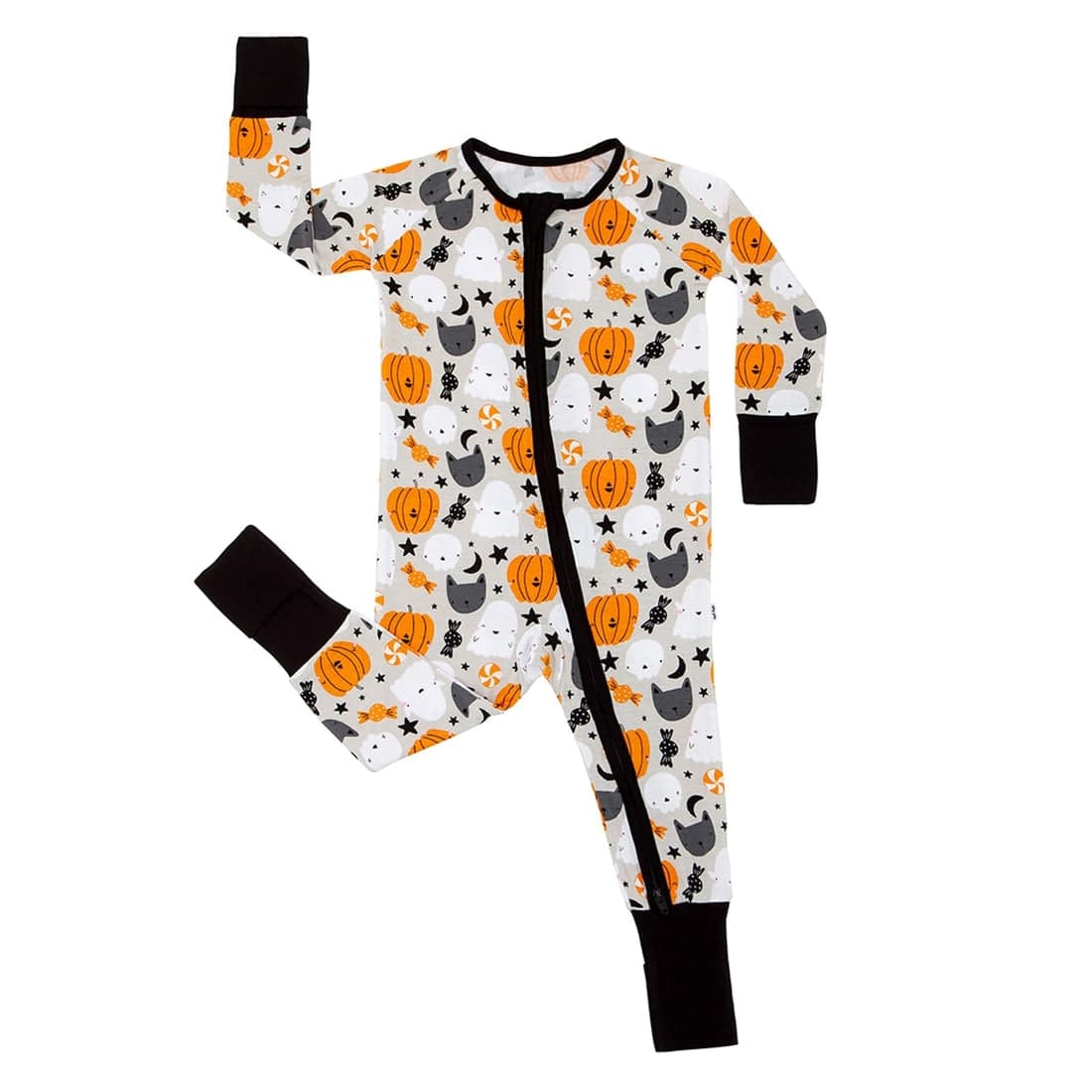Little Sleepies Boo Crew Bamboo Viscose Zippy - Twinkle Twinkle Little One