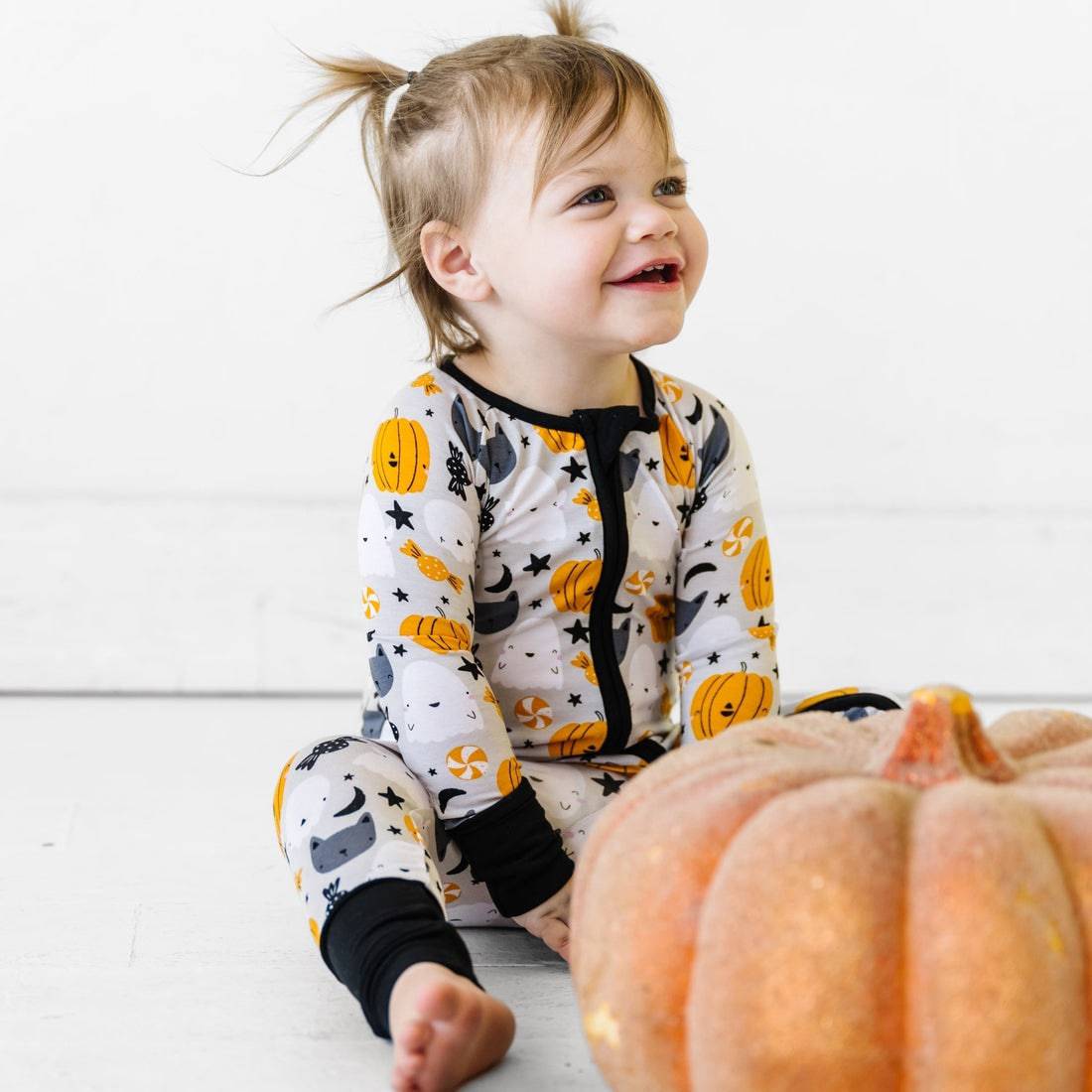 Little Sleepies Boo Crew Bamboo Viscose Zippy - Twinkle Twinkle Little One