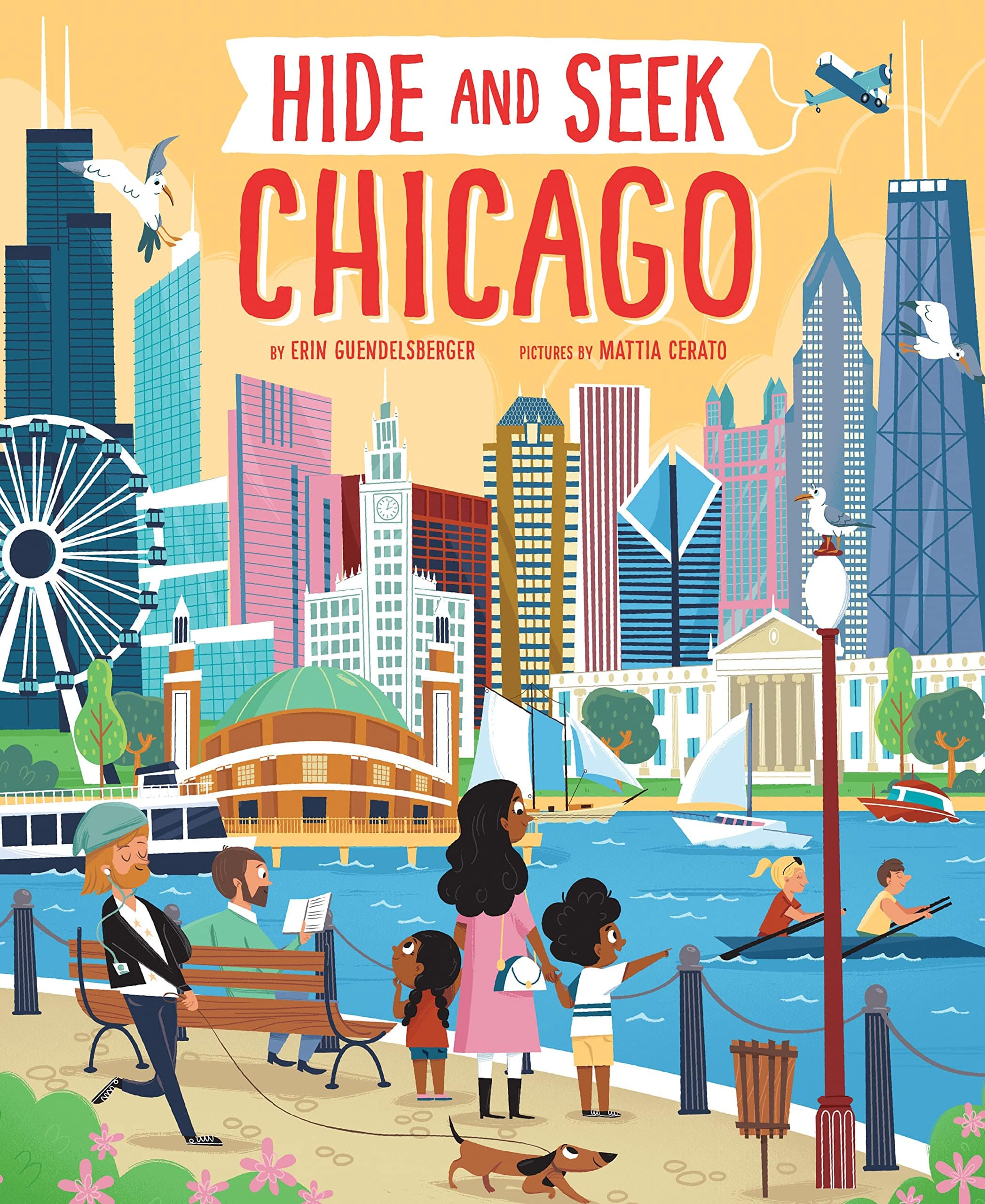 Hide & Seek Chicago Book - Twinkle Twinkle Little One