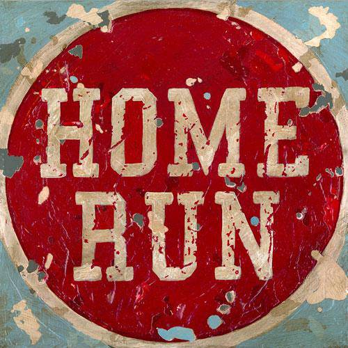 Home Run - Canvas Reproduction