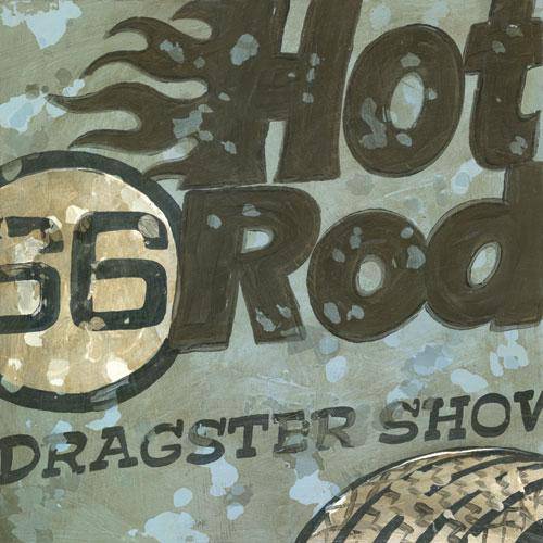 Hot Rod - Canvas Reproduction