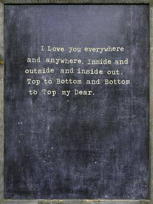 I Love You Everywhere Art Print