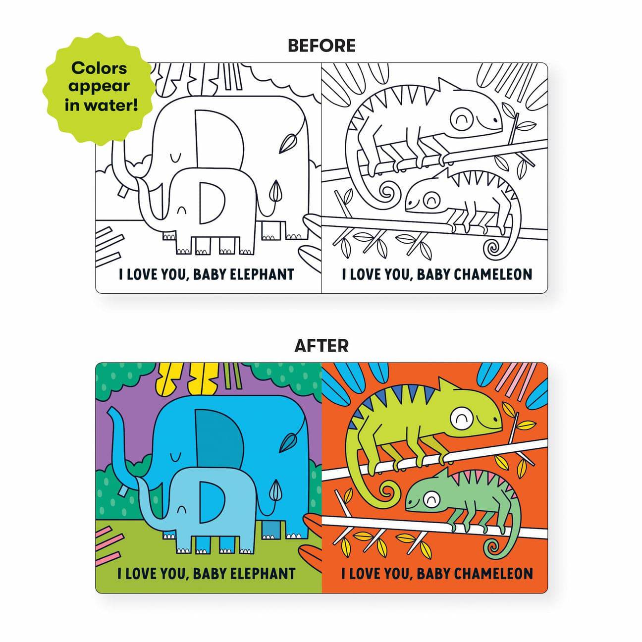 I Love You, Baby Color Magic Bath Book - Twinkle Twinkle Little One