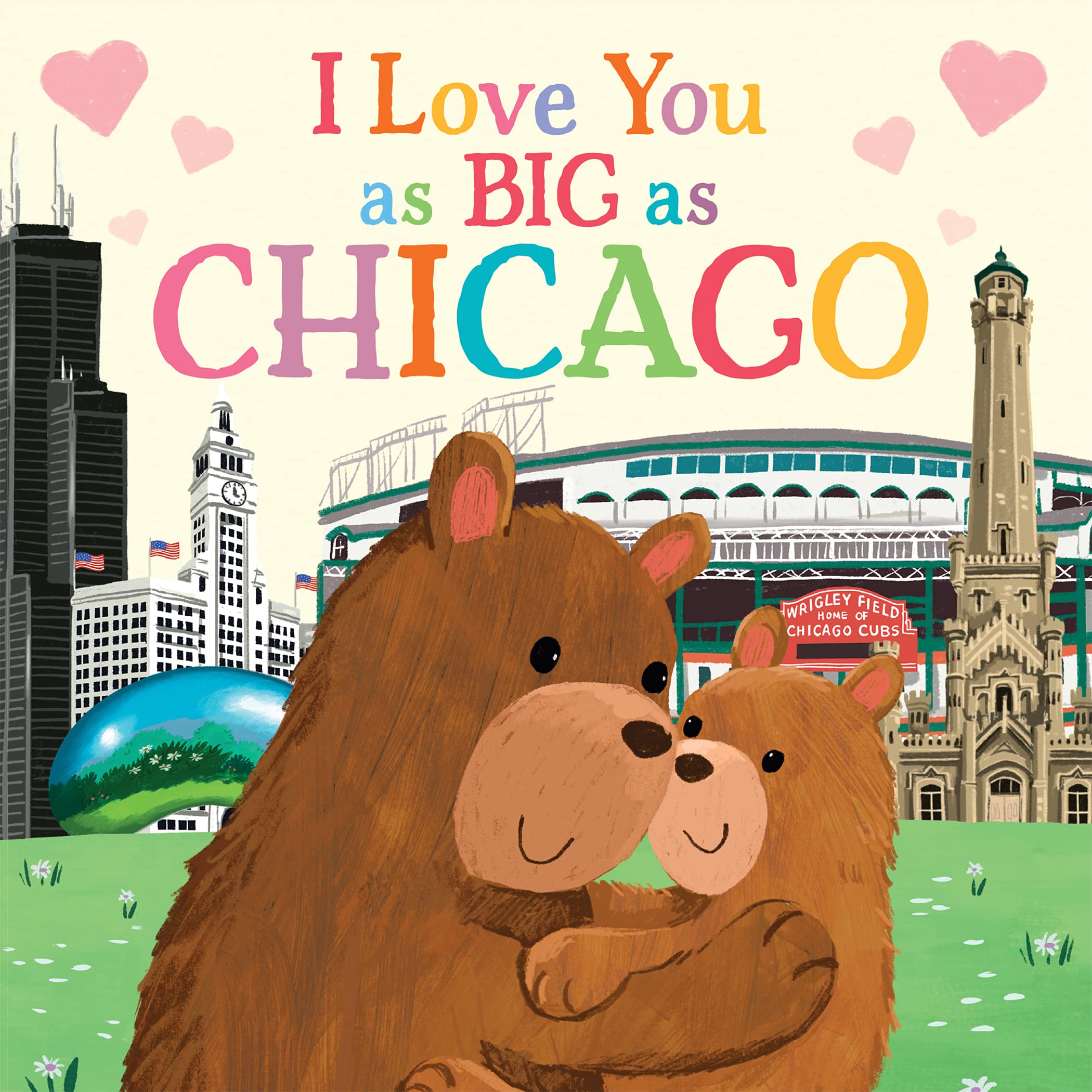 I Love You as Big as Chicago Board Book - Twinkle Twinkle Little One