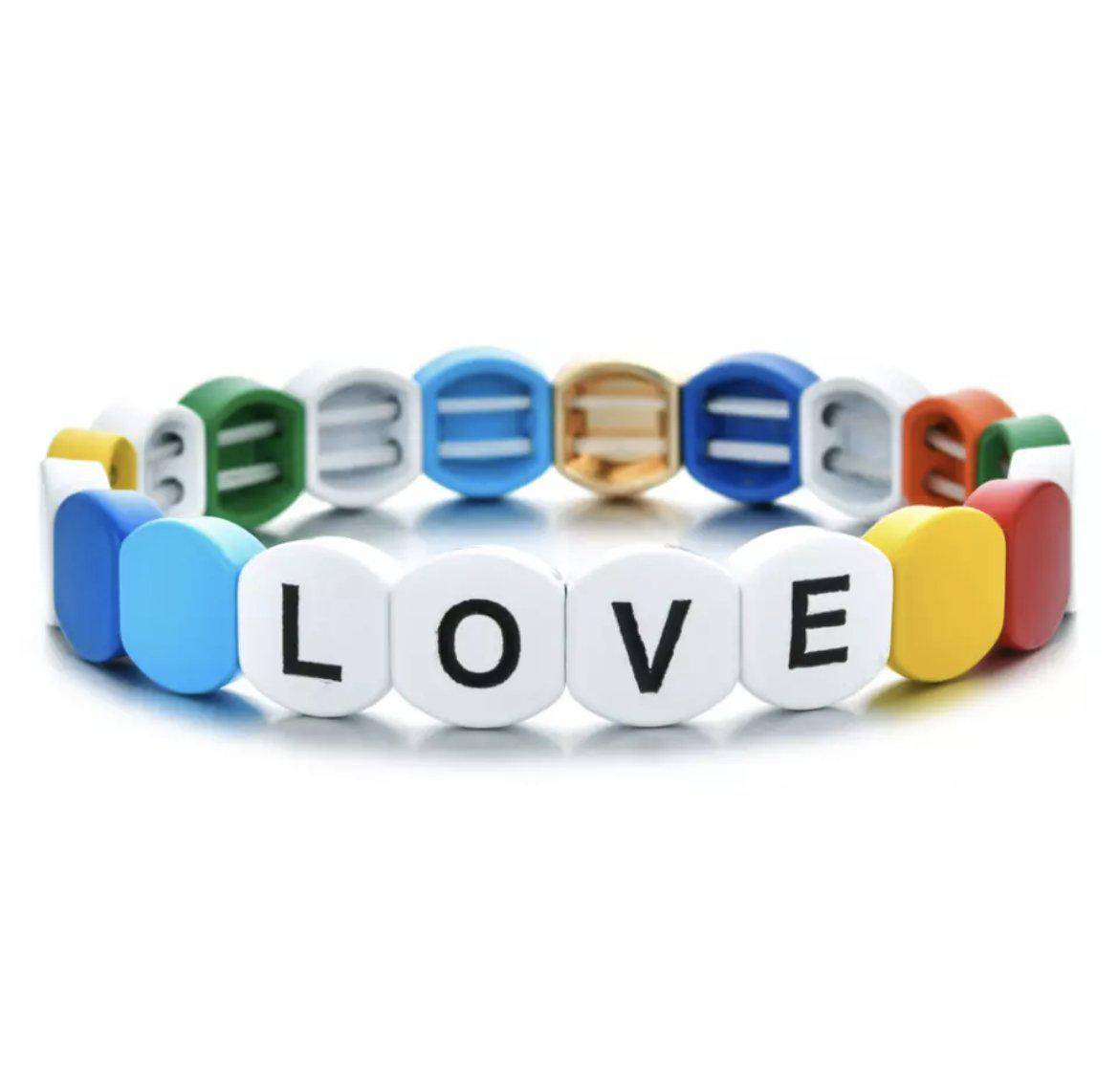 Stretchy Tile Love Bracelet - Twinkle Twinkle Little One