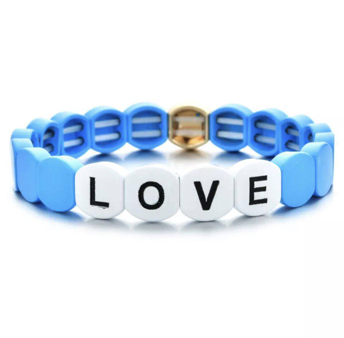 Stretchy Tile Love Bracelet - Twinkle Twinkle Little One