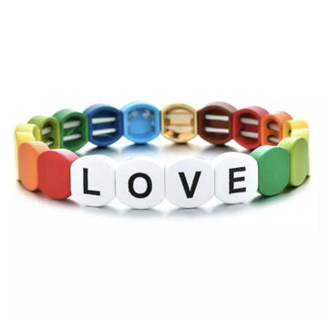 Stretchy Tile Love Bracelet - Twinkle Twinkle Little One