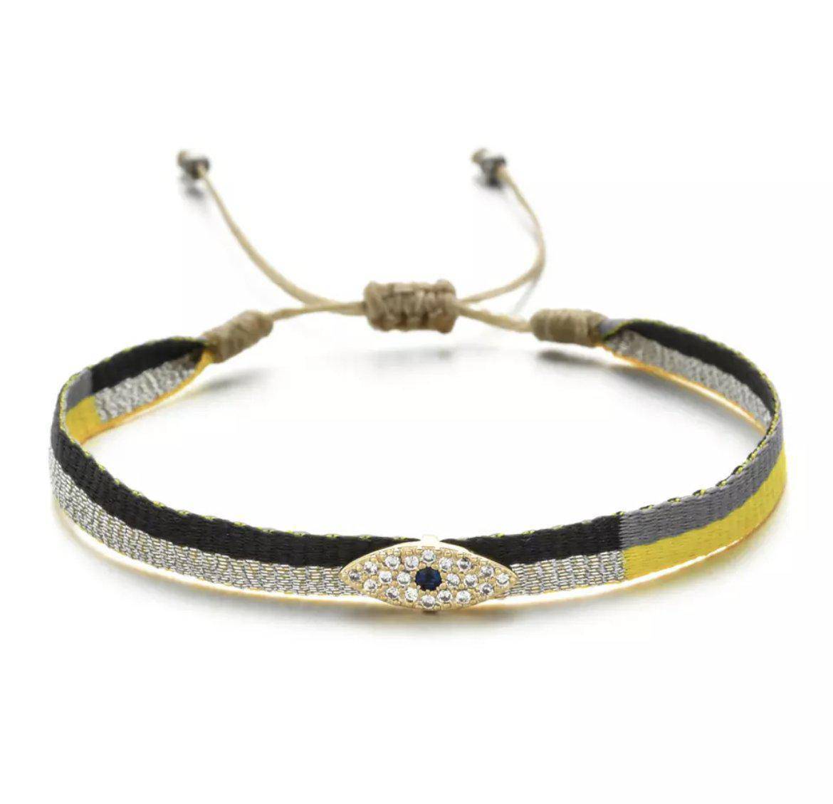 Handmade Charm Woven Bracelet - Twinkle Twinkle Little One