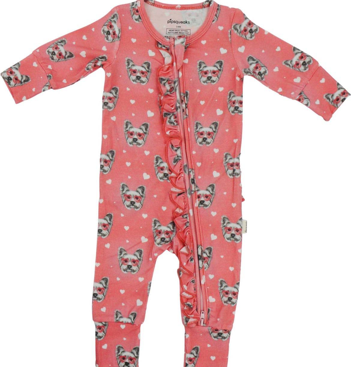 Piper Ruffle Convertible Footie - Twinkle Twinkle Little One